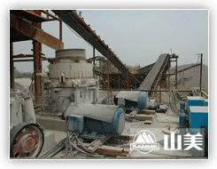 四川時(shí)產(chǎn)500噸河卵石破碎生產(chǎn)線